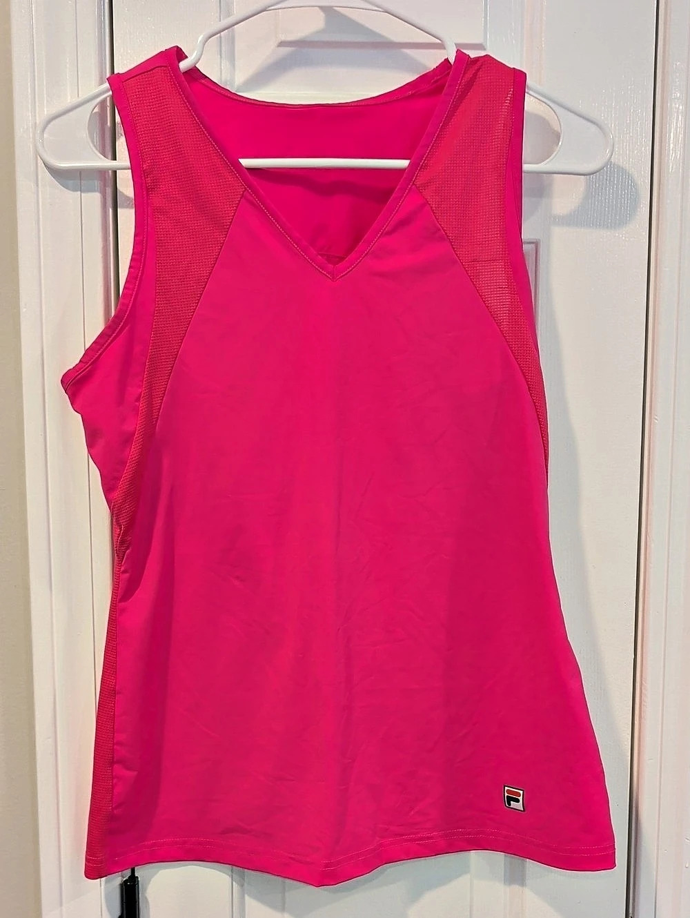Fila Women's Heritage Essentials Full Coverage Tank Pink
